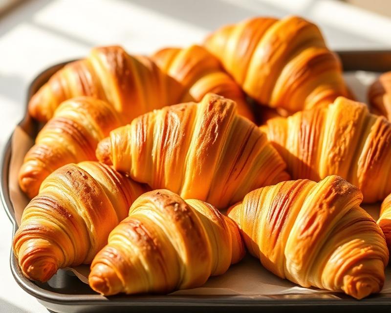 Croissants dorés et cruffins de la pâtisserie La Vieille Alliance à Aylmer
